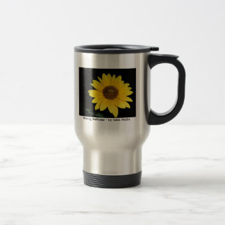 Travel/commuter mug - Striking Sunflower