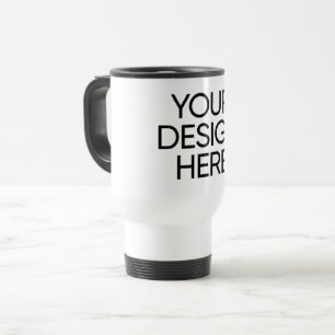 Travel/Commuter Mug white 15oz