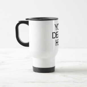 Travel/Commuter Mug white 15oz