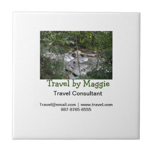 Travel consultant company add name email websphone tile