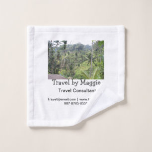 Travel consultant company add name email websphone wash cloth
