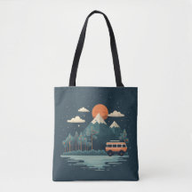 Travel Design Tote Bag