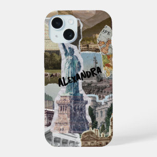 Travel Destination Collage Phone Case