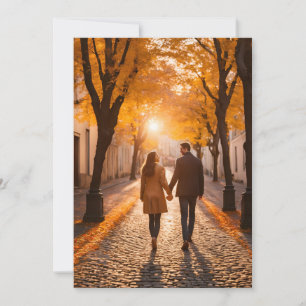 travel destination wedding save the date invitation