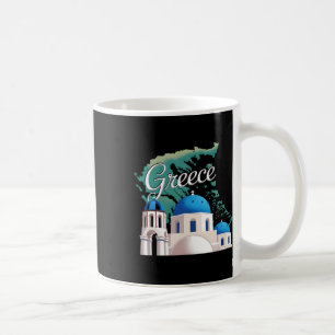 Travel Europe Greece Athens Santorini Crete Greek  Coffee Mug