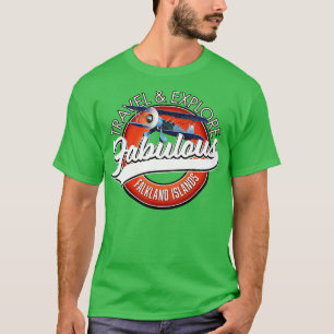 Travel explore fabulous Falkland Islands T-Shirt