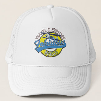 travel explore fabulous Gibraltar logo Trucker Hat