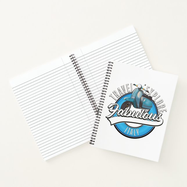 Travel Explore Fabulous Italy  Notebook (Inside)