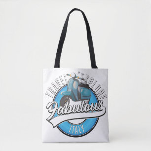 Travel Explore Fabulous Italy  Tote Bag