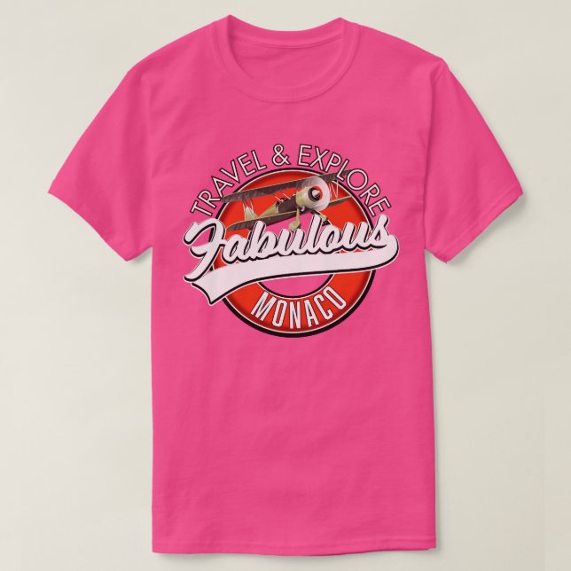 Travel explore fabulous Monaco T-Shirt (Design Front)