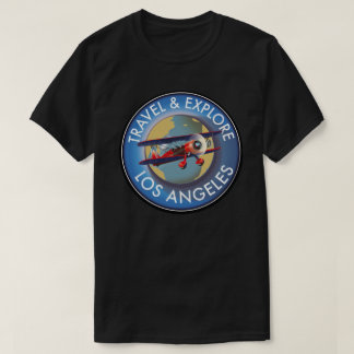 Travel explore Los Angeles logo T-Shirt