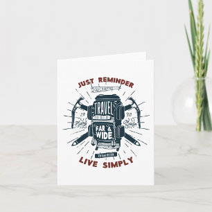 Travel Far And Wide Card