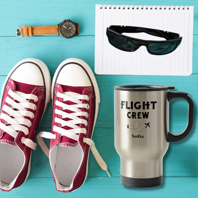 Travel Flight Crew Aeroplane Flying Modern Vacatio Mug (Creator Uploaded)
