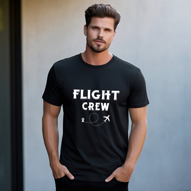 Travel Flight Crew Aeroplane Flying Modern Vacatio T-Shirt (Creator Uploaded)
