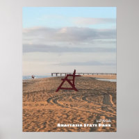 Travel | Florida - Anastasia Beach Red Chair