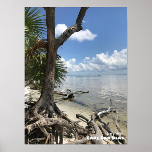 Travel   Florida - Cape San Blas Beach Poster