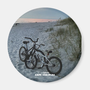 Travel   Florida - Cape San Blas Beach Sunset Magnet