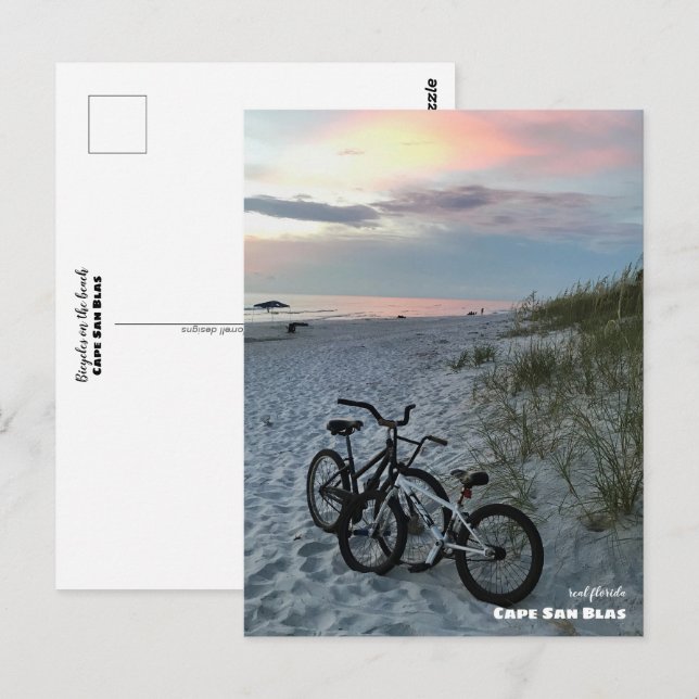 Travel | Florida - Cape San Blas Beach Sunset Postcard (Front/Back)