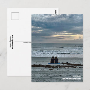 Travel Florida - Neptune Beach Sunrise Together Postcard