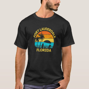 Travel Fort Lauderdale Florida Vacation Souvenir T-Shirt