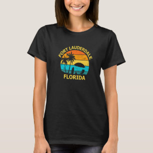 Travel Fort Lauderdale Florida Vacation Souvenir T-Shirt