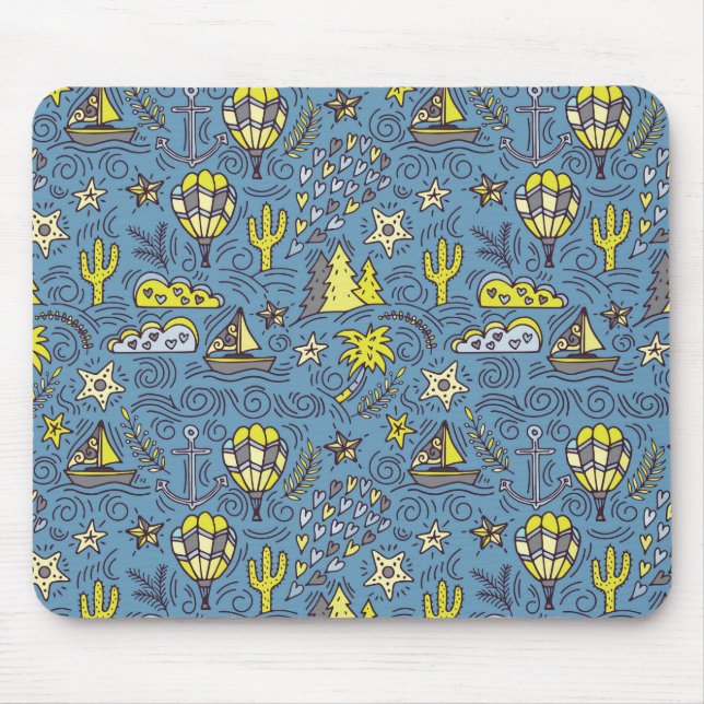 Travel Fun Mouse Mat (Front)