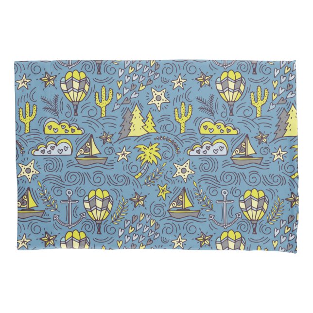 Travel Fun Pillowcase (Front-Left)