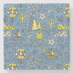 Travel Fun Stone Coaster