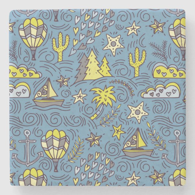 Travel Fun Stone Coaster (Front)