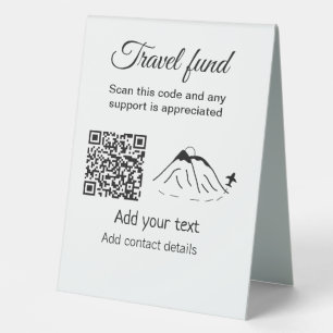 Travel fund vacation honeymoon donation add name