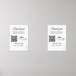 Travel fund vacation honeymoon donation add name