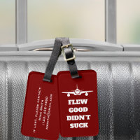 Travel Funny “Flew Good Didn’t Suck” and Aeroplane