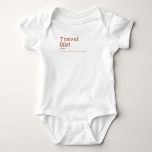 Travel Girl - Travel Baby Bodysuit