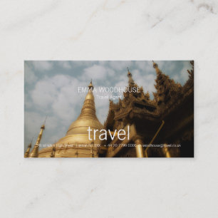 Travel - Golden Pagoda Business Card