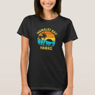 Travel Hanalei Bay Hawaii Vacation Souvenir T-Shirt