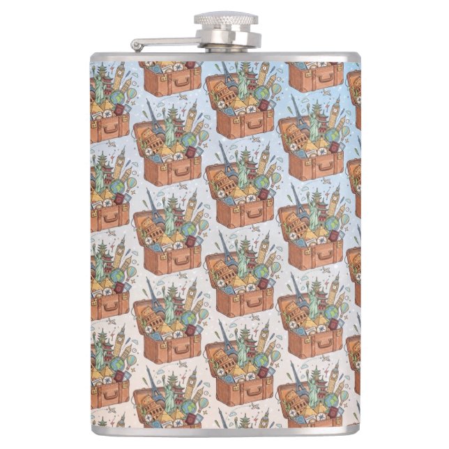 Travel Hip Flask (Front)