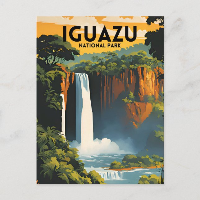 Travel Iguazu National Park Postcard (Front)