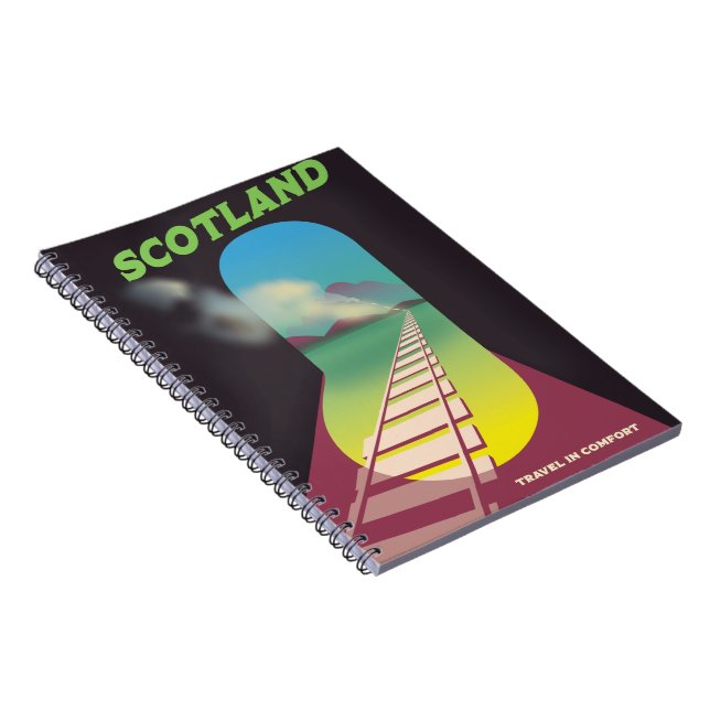 Travel in comfort Scotland Notebook (Right Side)