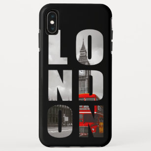 Travel in London City Typography Case-Mate iPhone Case