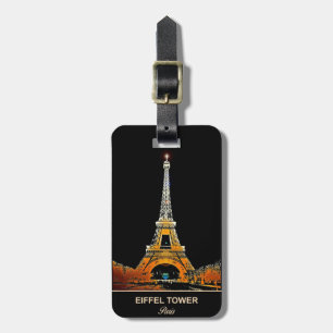 Travel in Style: Eiffel Tower Luggage Tags