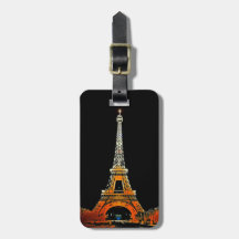 Travel in Style: The Eiffel Tower Luggage Tag