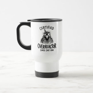 Travel In Style With Moody Nosy Crow Funny Mug