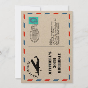 Travel Inspired Invitation