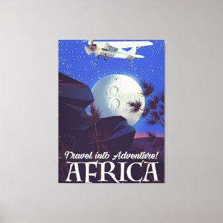 Travel Into Adventure! Africa Canvas Print