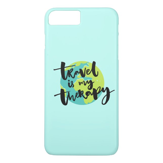 Travel is my Therapy Case-Mate iPhone Case (Back)
