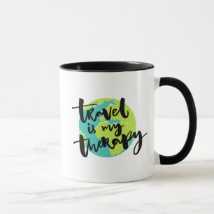 Travel is my Therapy Mug