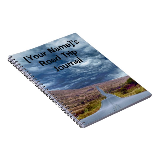 Travel Journal for your Road Trip (Right Side)