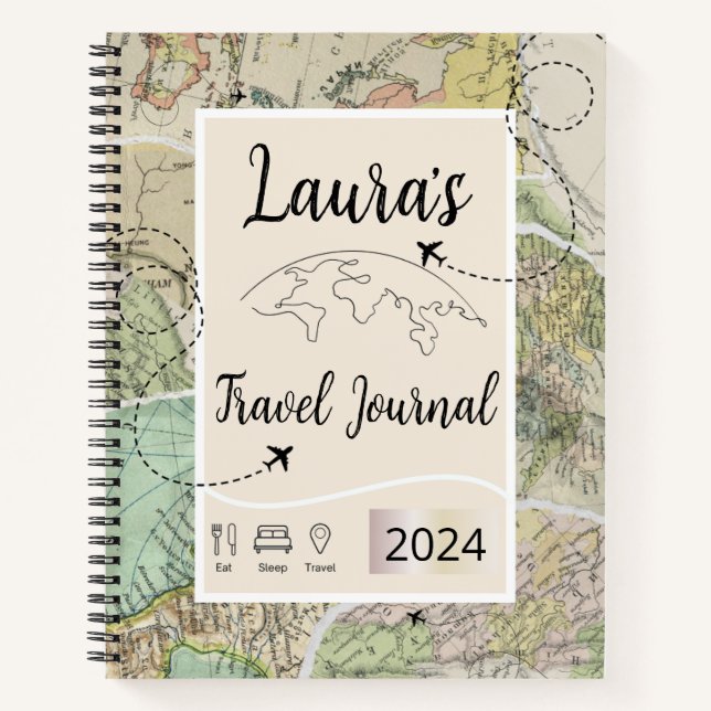 Travel Journal Notebook (Front)