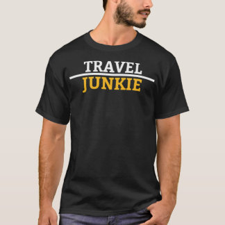 Travel Junkie (1) nature  T-Shirt
