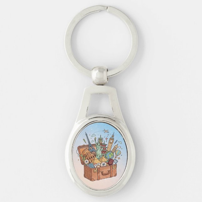 Travel Key Ring (Front)